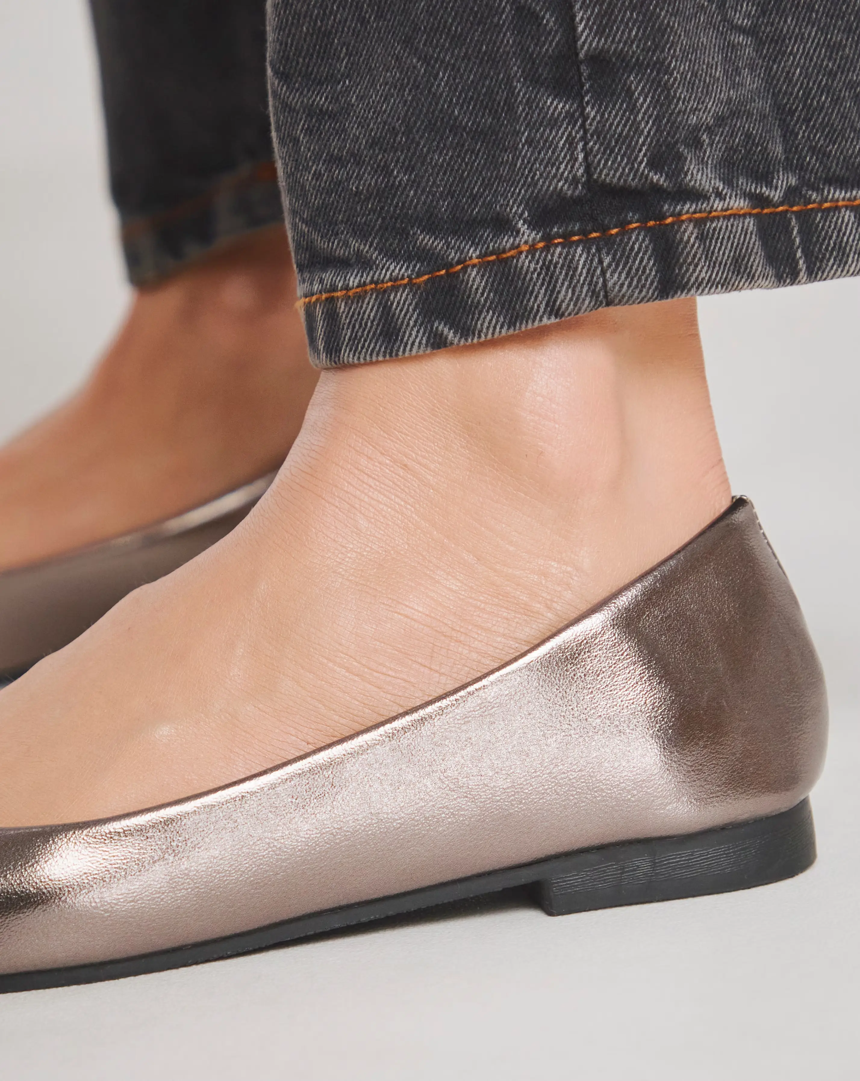 Clarice Square Toe Ballerina Shoes - Extra Wide Fit (EEE) 3 Clarice Square Toe Ballerina Shoes - Extra Wide Fit (EEE)