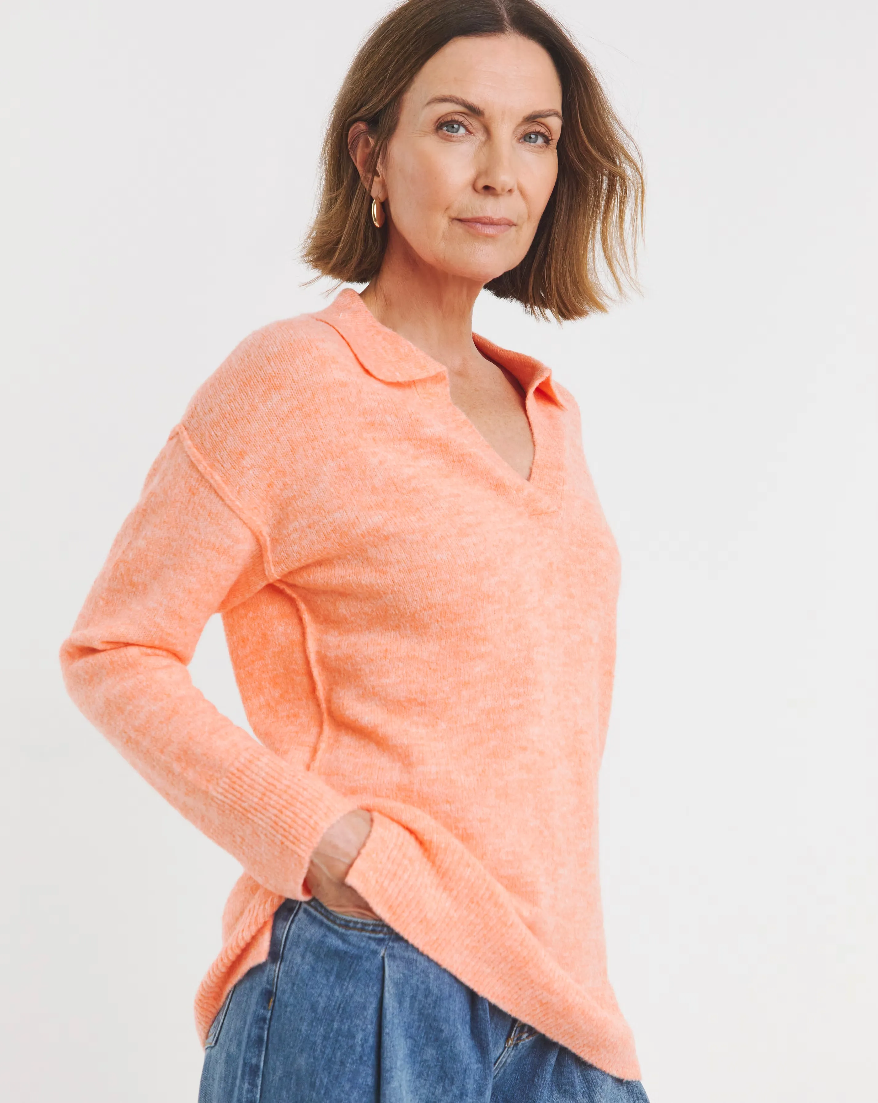 Apricot Collar Tunic 3 Apricot Collar Tunic