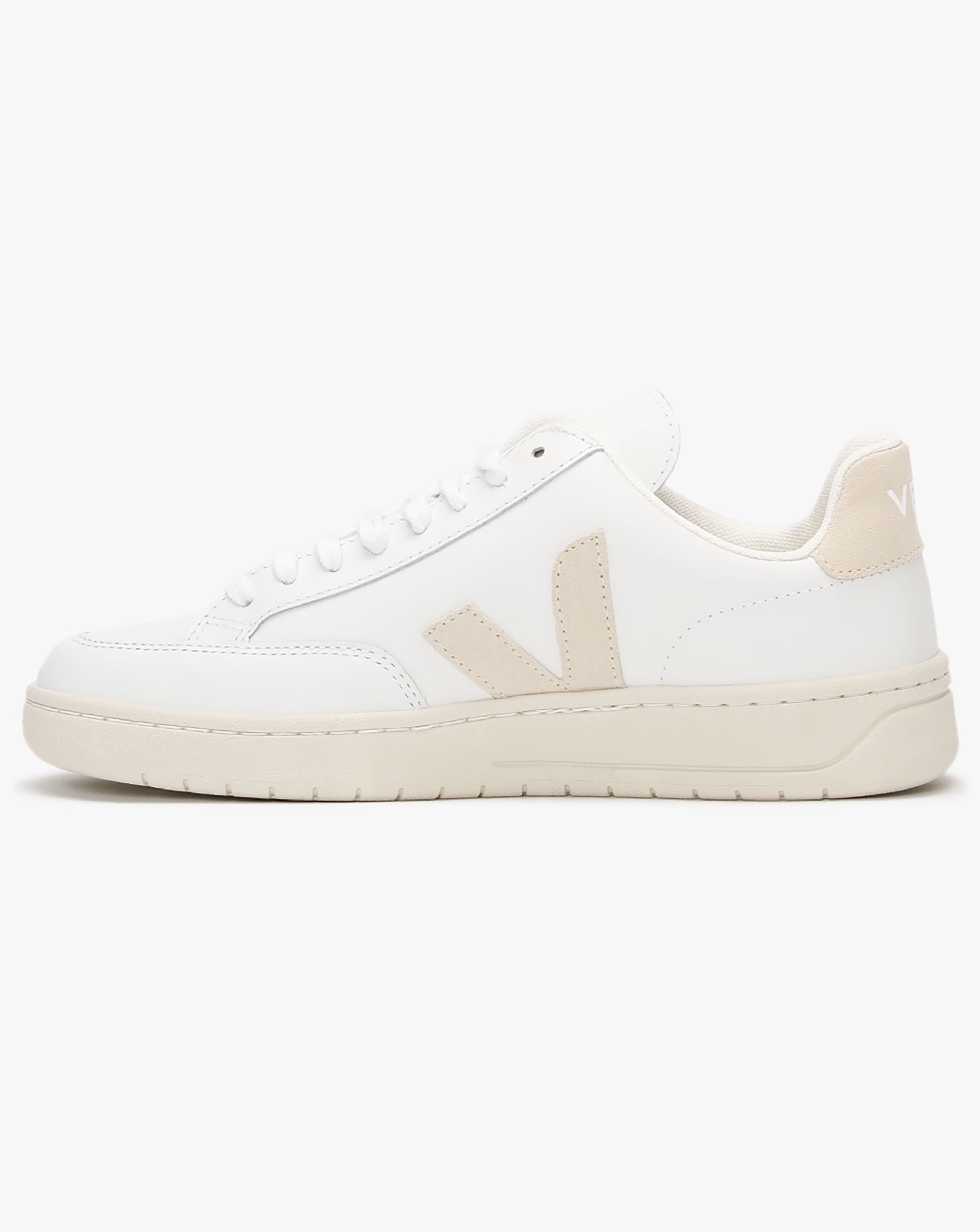 Veja V-12 Leather Extra White Sable Trainers 4 Veja V-12 Leather Extra White Sable Trainers