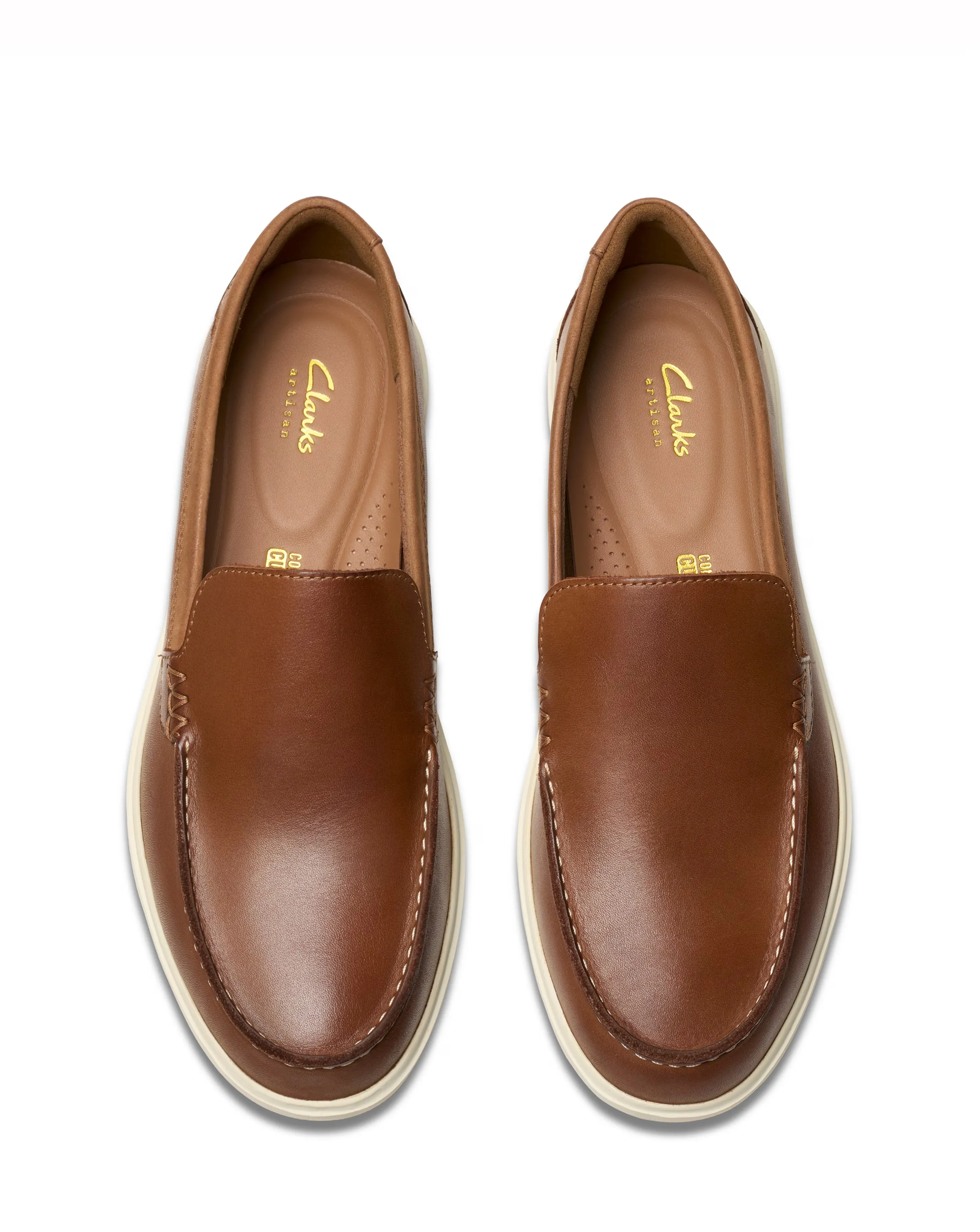 Clarks Bratton Loafer - Dark Tan 8 Clarks Bratton Loafer - Dark Tan
