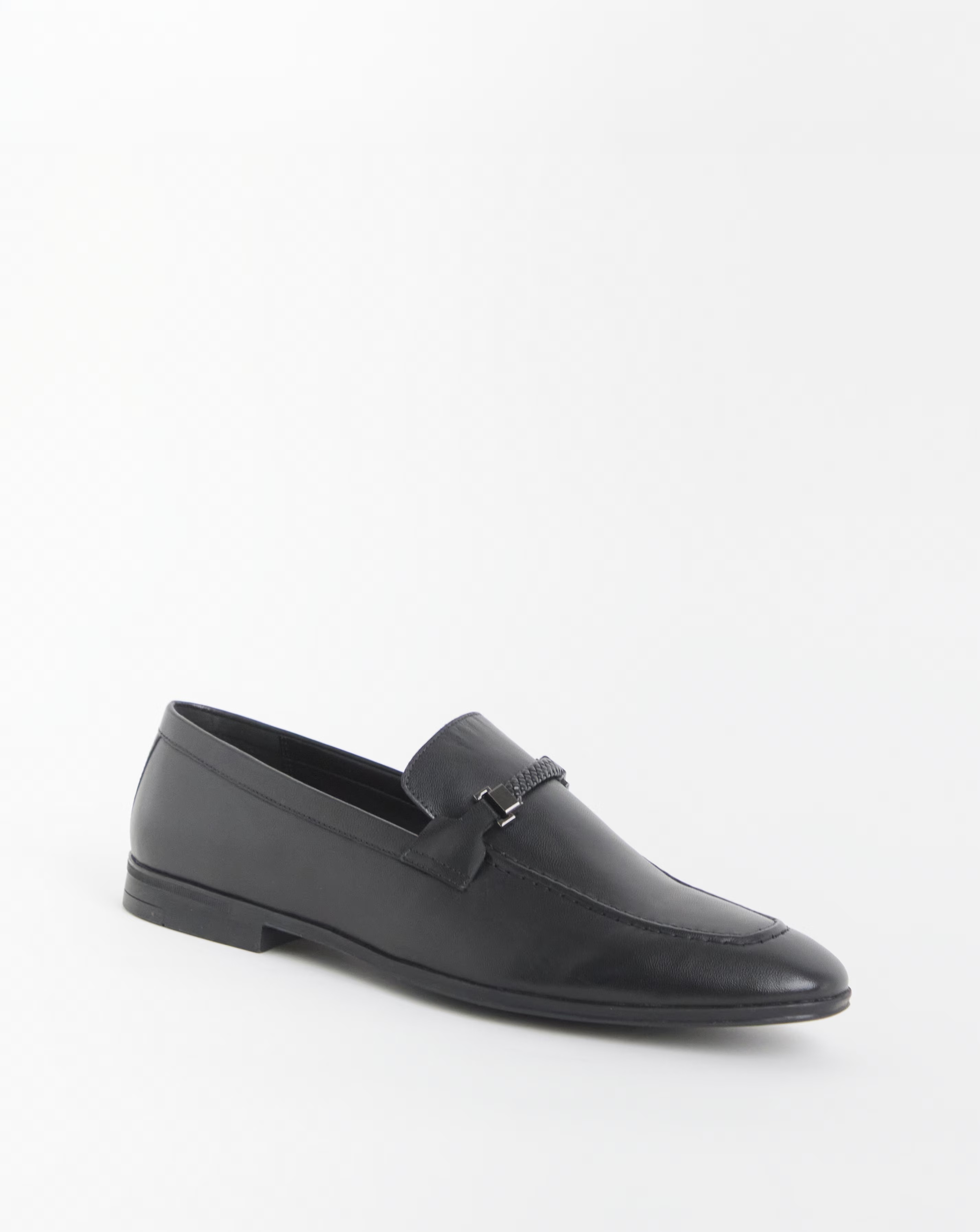 Leather Formal Snaffle Bar Loafer Wide 2 Leather Formal Snaffle Bar Loafer Wide