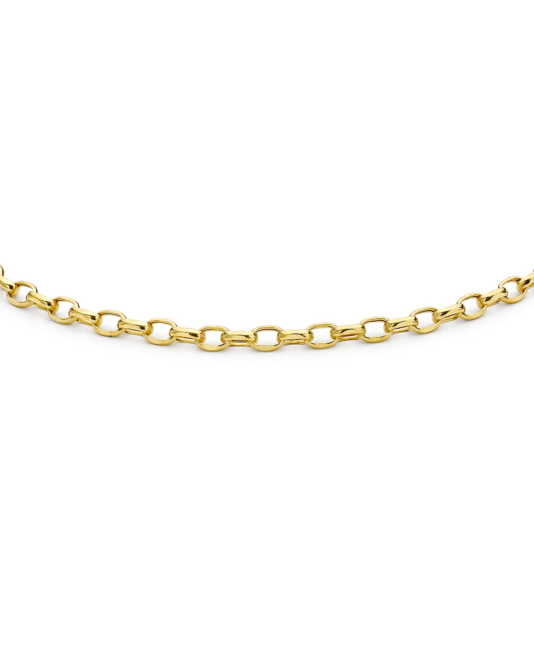 9ct Yellow Gold Hollow Belcher Bracelet 2 9ct Yellow Gold Hollow Belcher Bracelet
