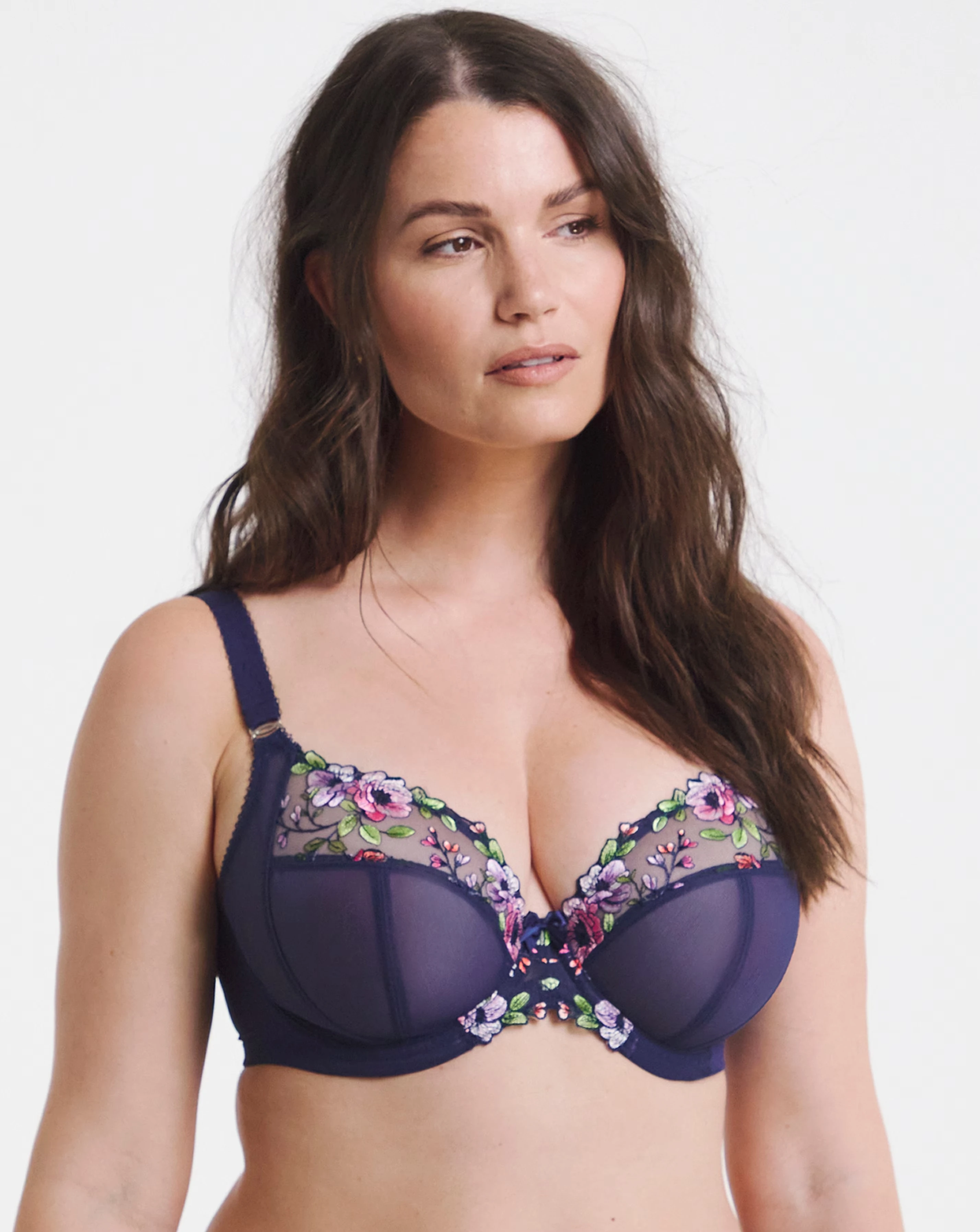Elomi Himari Plunge Wired Bra Midnight 1 Elomi Himari Plunge Wired Bra Midnight
