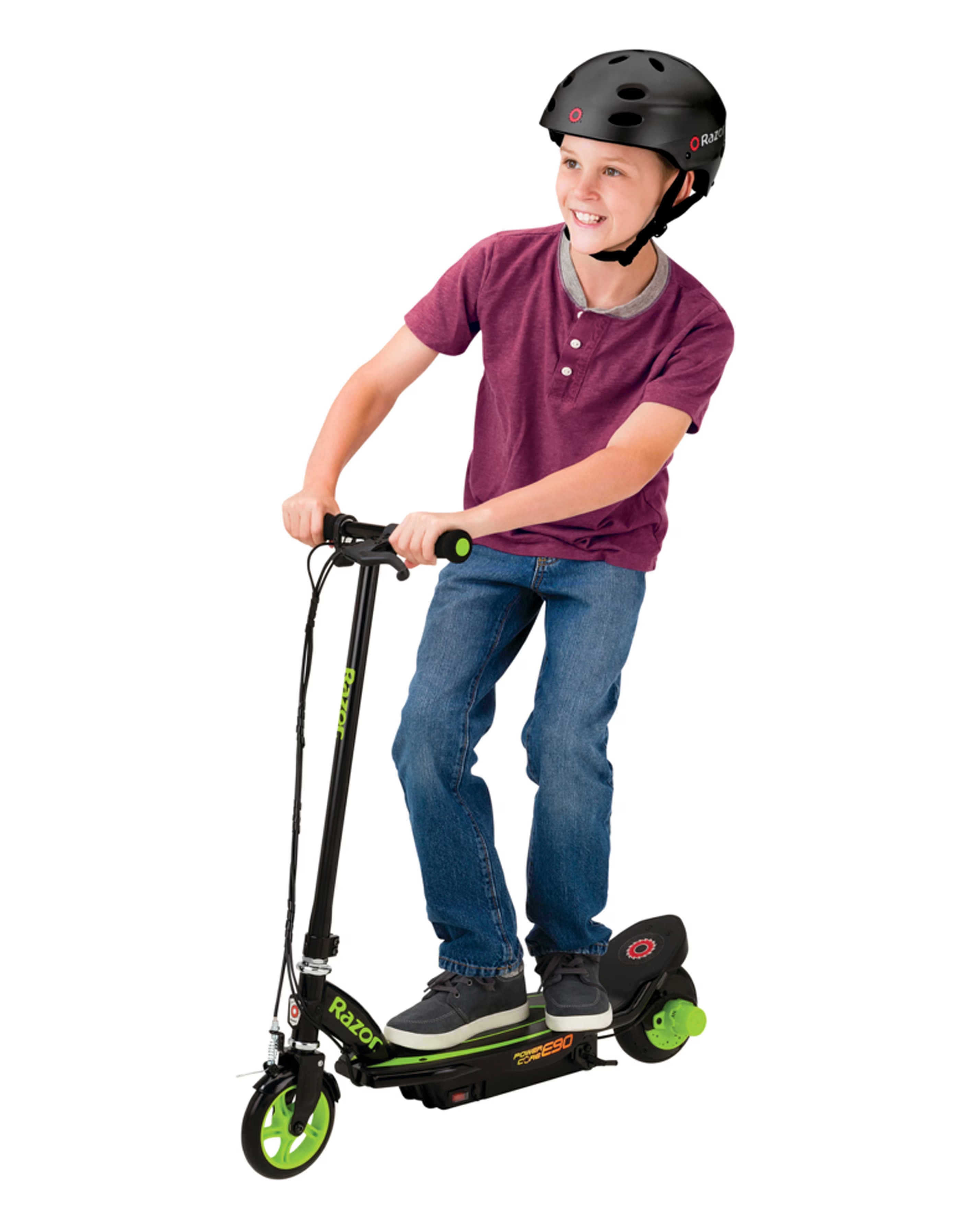 Razor Power Core E90 12V Scooter - Green 3 Razor Power Core E90 12V Scooter - Green