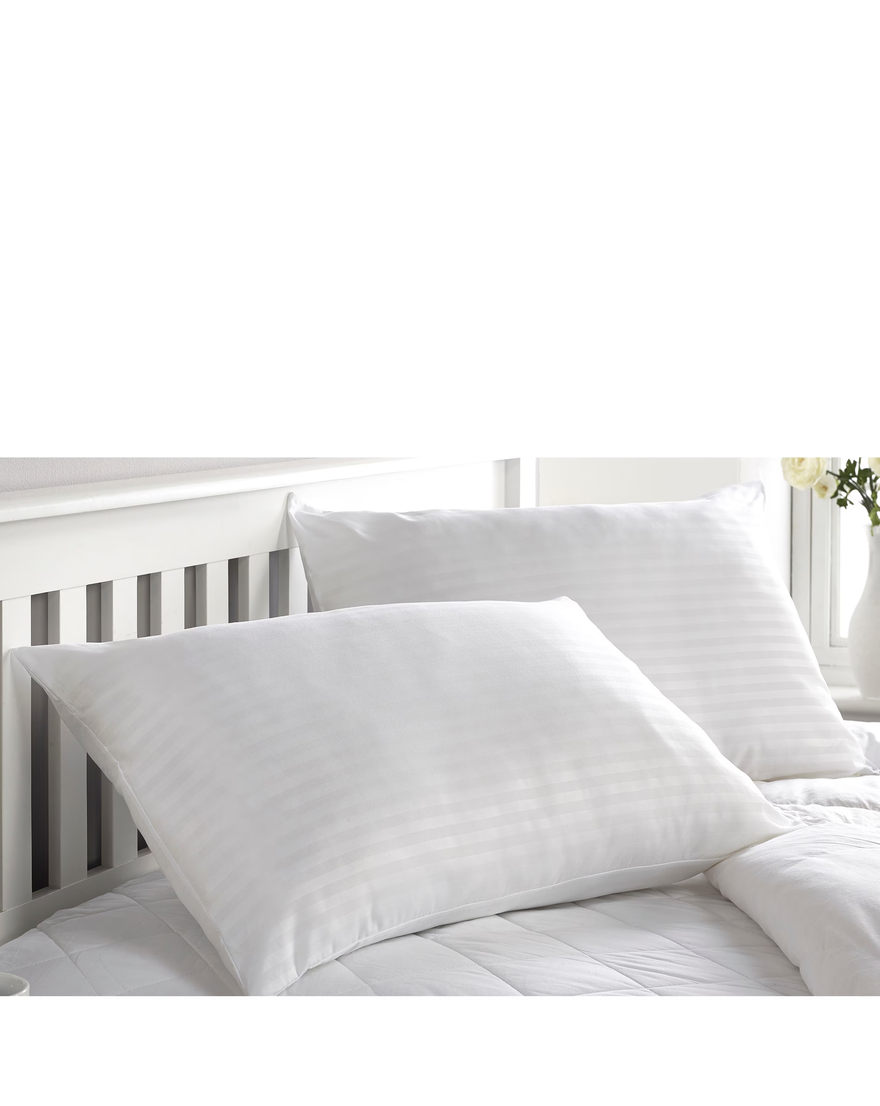 Hotel Collection Satin Stripe Pack of 2 Pillows 3 Hotel Collection Satin Stripe Pack of 2 Pillows