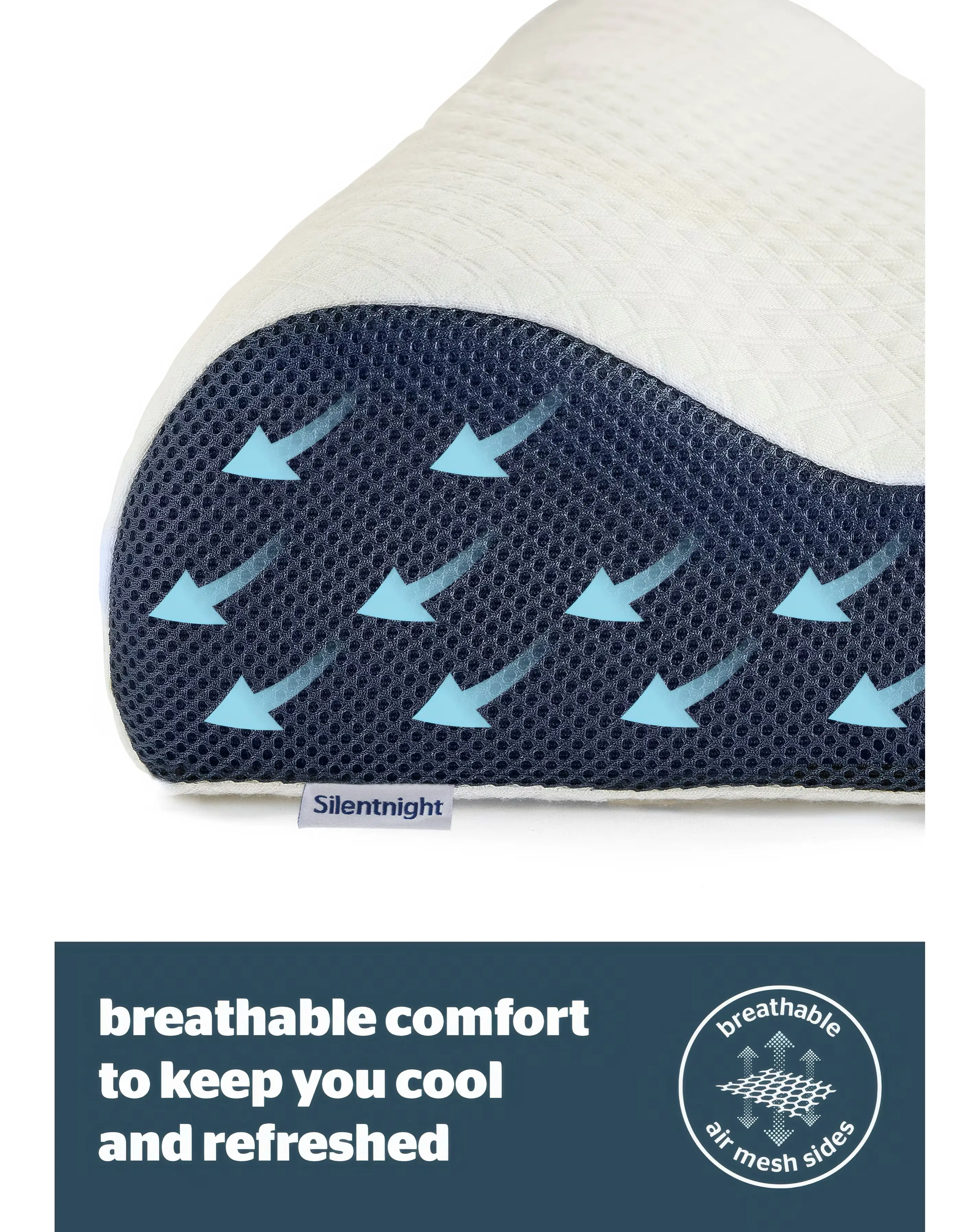 Silentnight Therapy Contour Pillow 3 Silentnight Therapy Contour Pillow