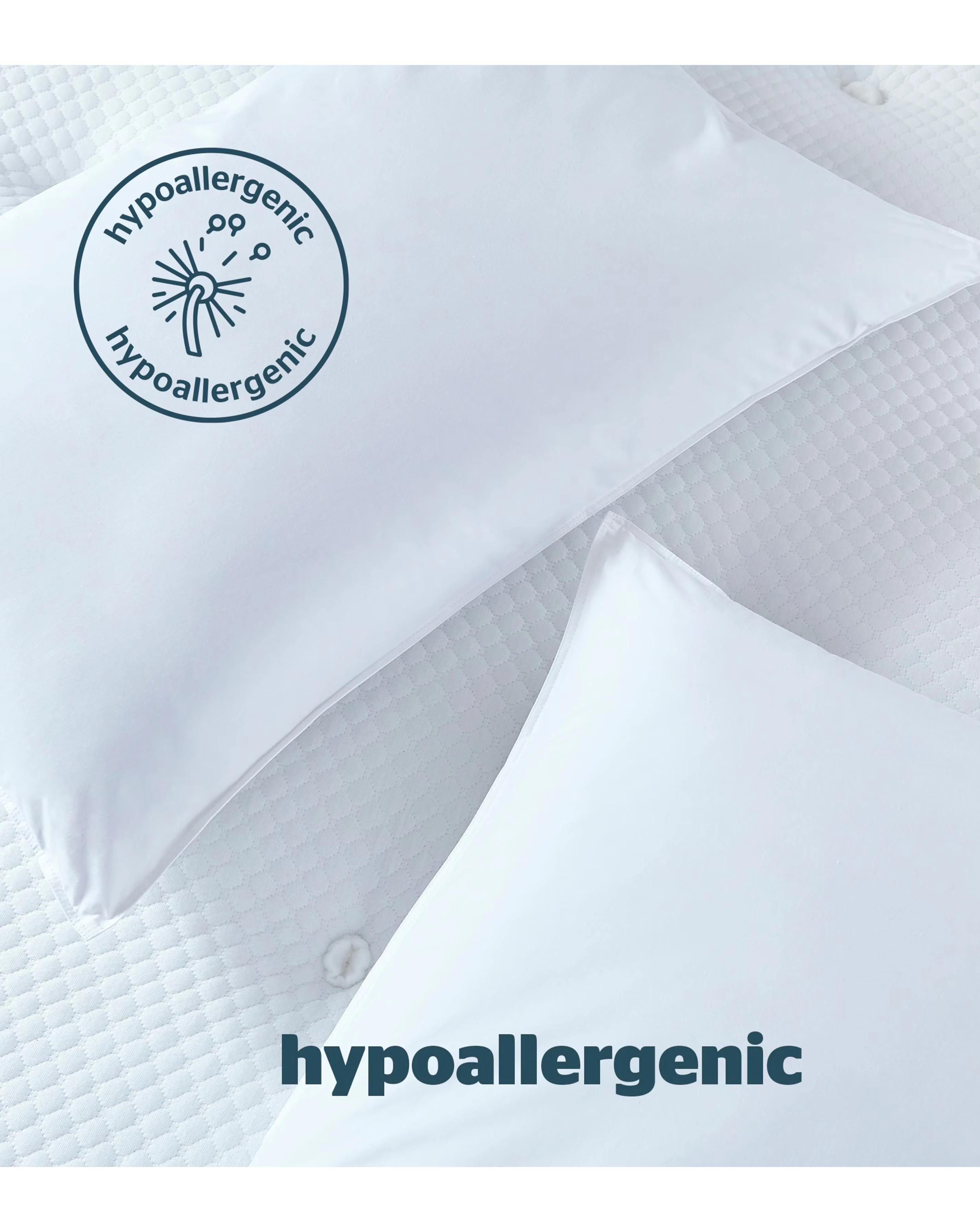 Silentnight Pure Cotton Pack of 2 Pillows 5 Silentnight Pure Cotton Pack of 2 Pillows