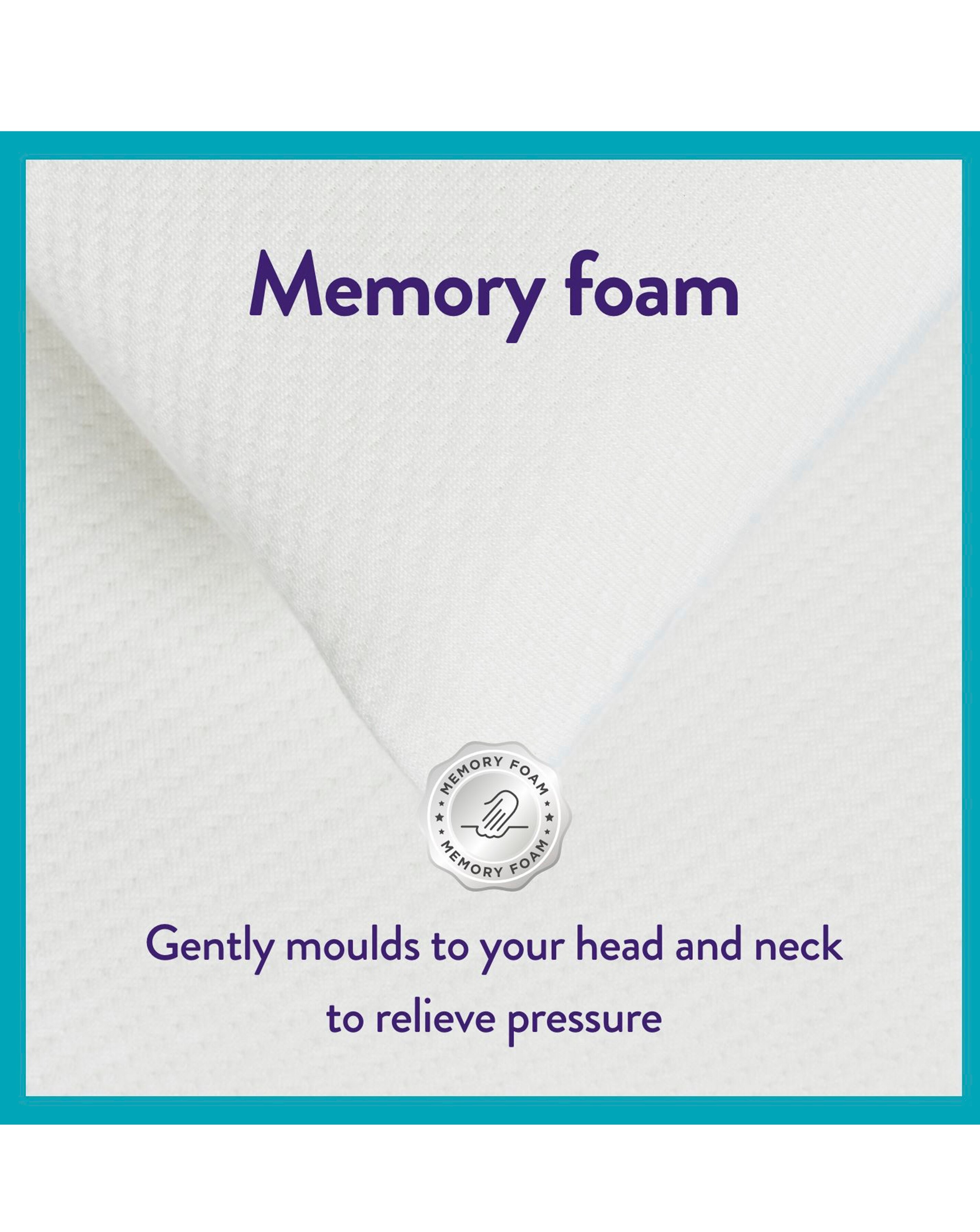 Slumberdown Memory Foam Plus Pillow 3 Slumberdown Memory Foam Plus Pillow