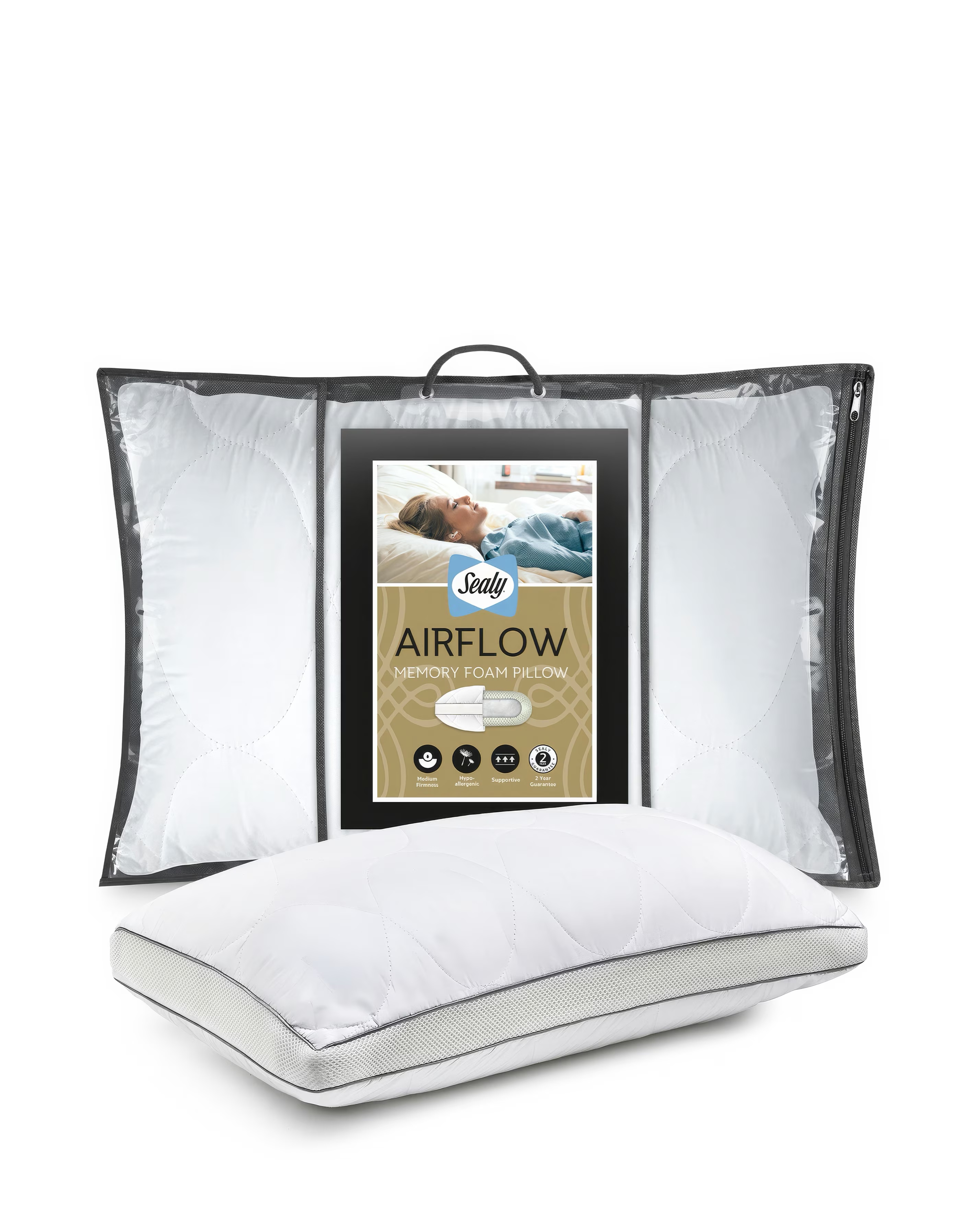 Sealy Airflow Memory Foam Pillow