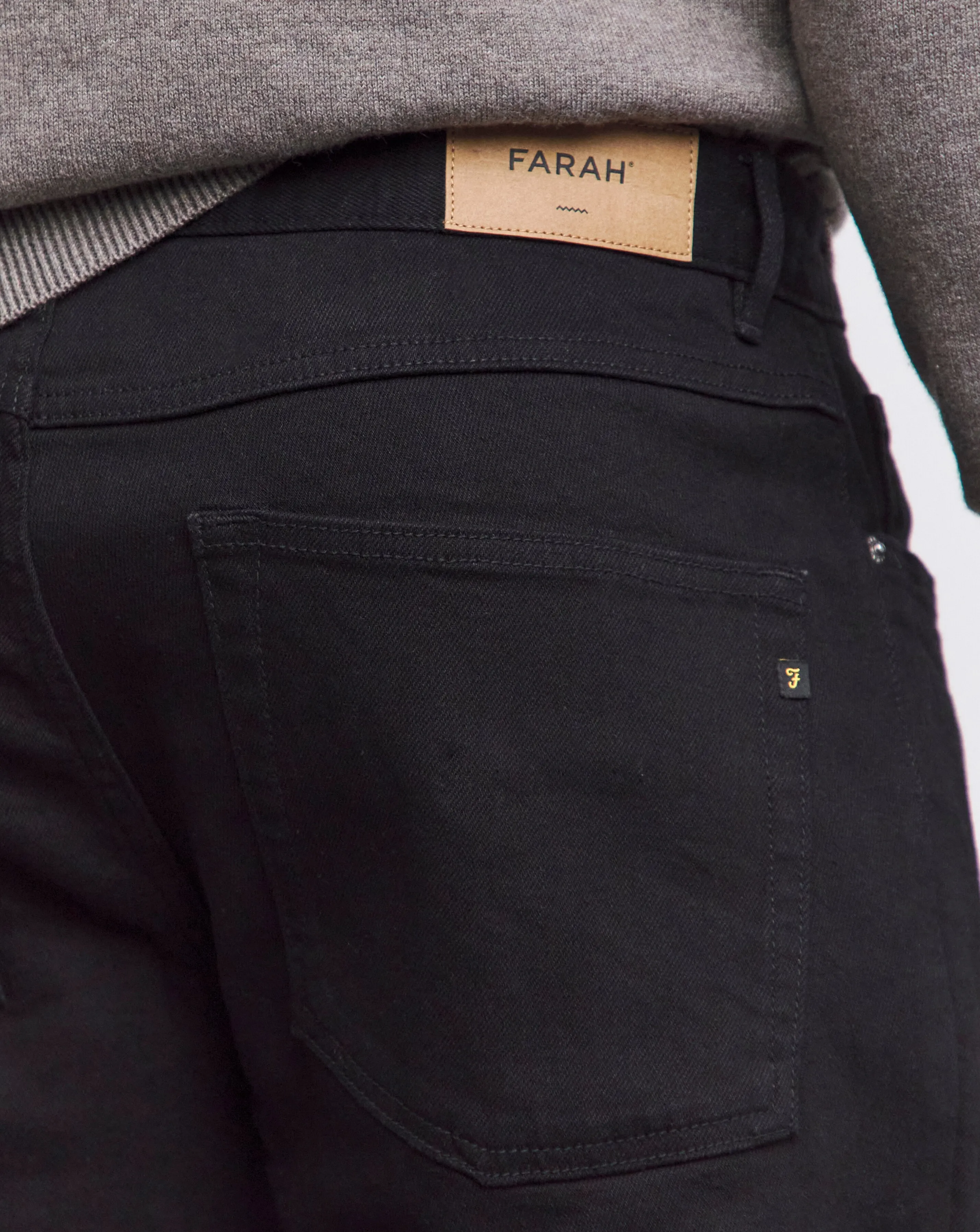 Farah Elm Black Slim Fit Jean 4 Farah Elm Black Slim Fit Jean