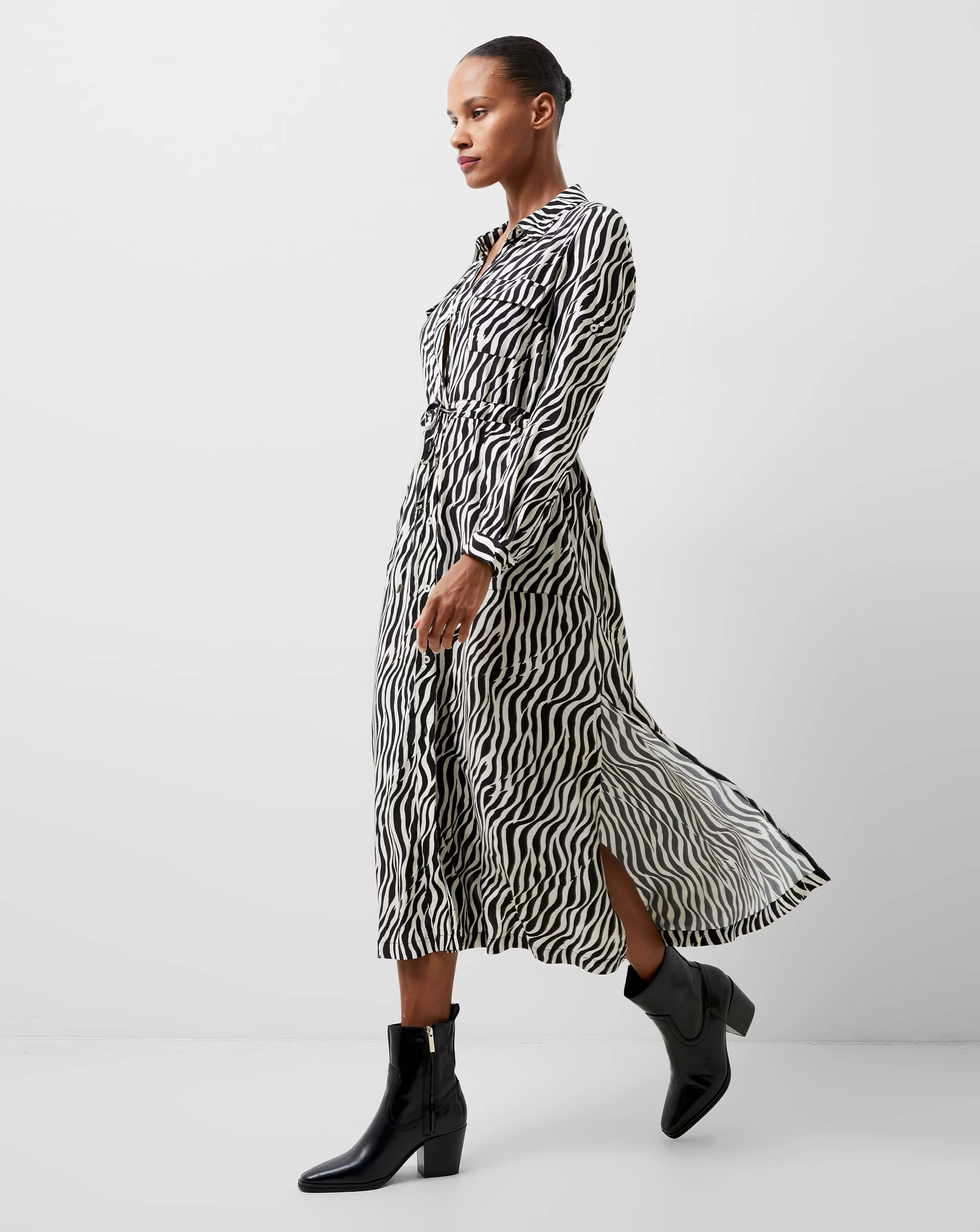 French Connection Zebra Print Dress 1 French Connection Zebra Print Dress