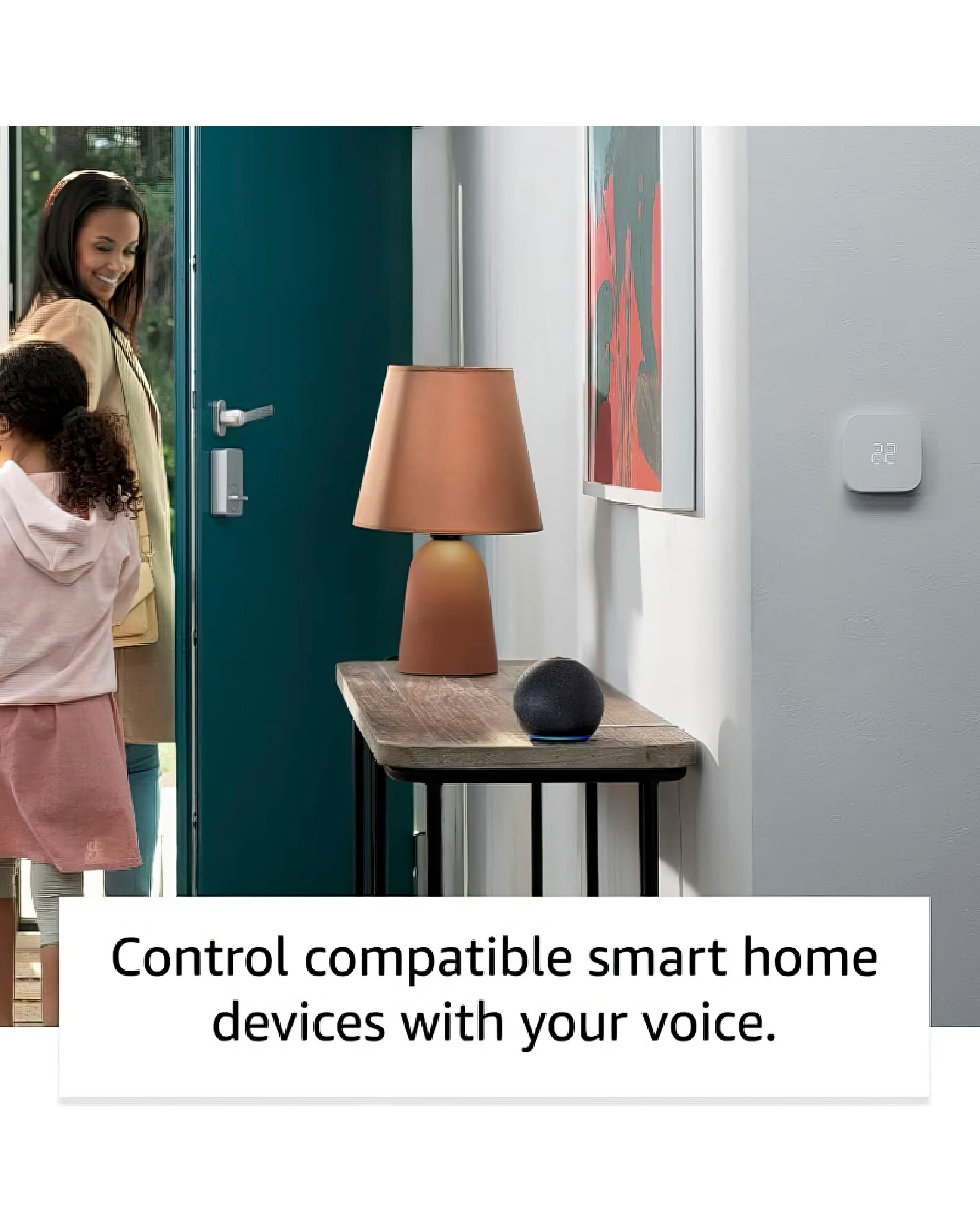 Amazon Echo Dot (5th Gen 2022) Smart Speaker with Ring Video Doorbell 4 Amazon Echo Dot (5th Gen 2022) Smart Speaker with Ring Video Doorbell