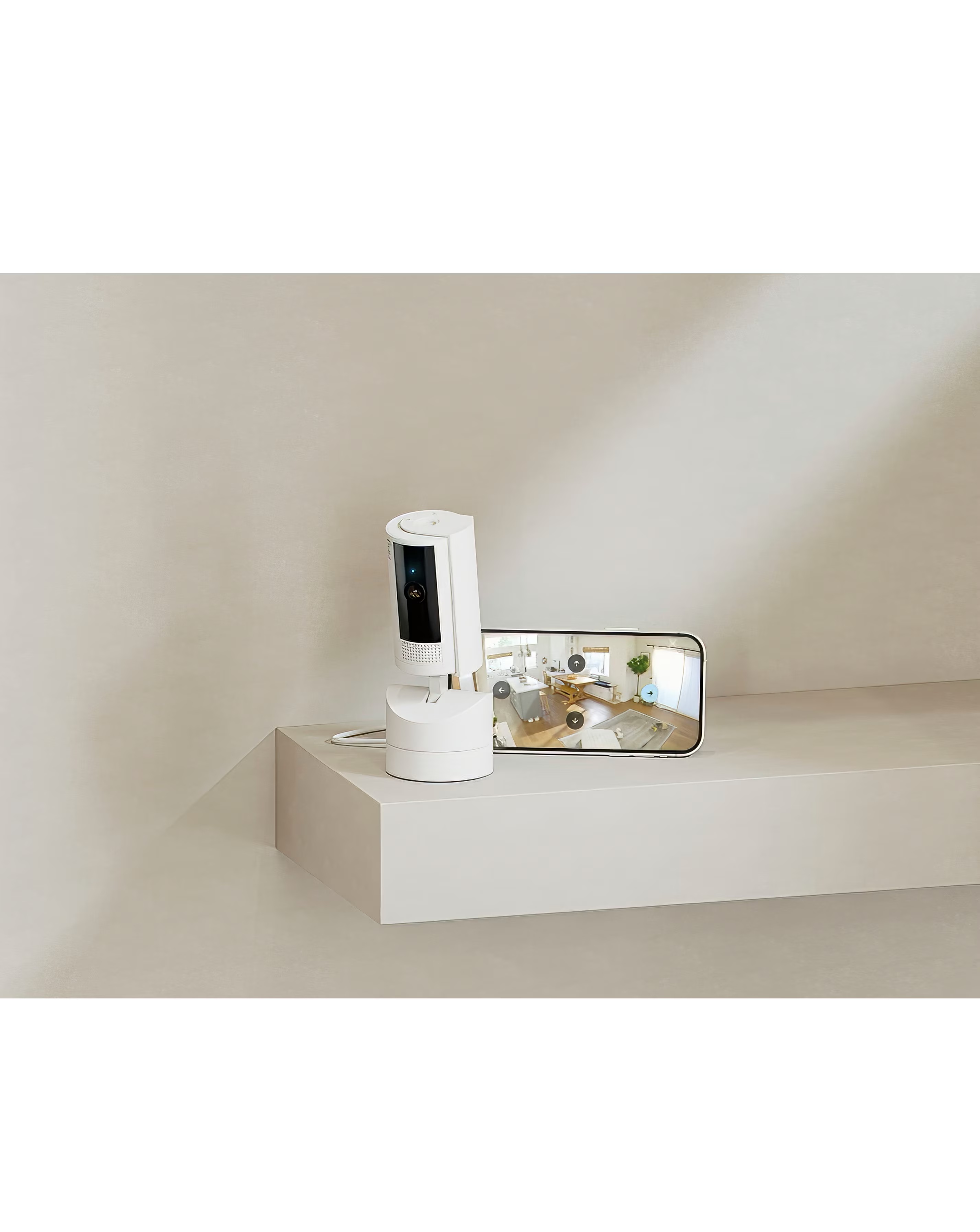 Ring Pan-Tilt Indoor Camera White 4 Ring Pan-Tilt Indoor Camera White