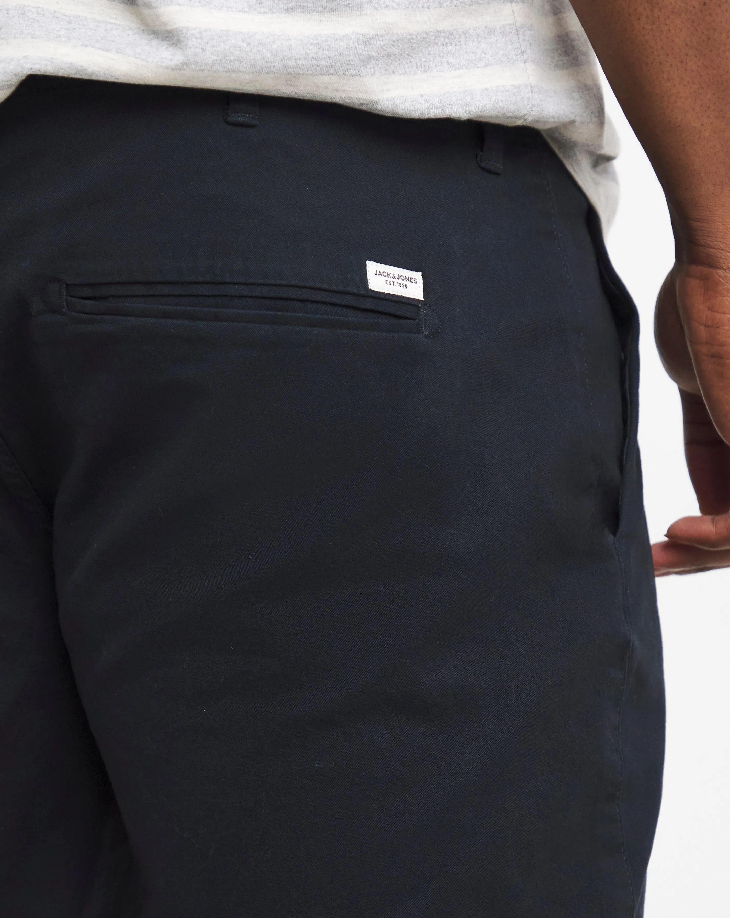 Jack & Jones Dave Chino Shorts - Dark Navy 3 Jack & Jones Dave Chino Shorts - Dark Navy