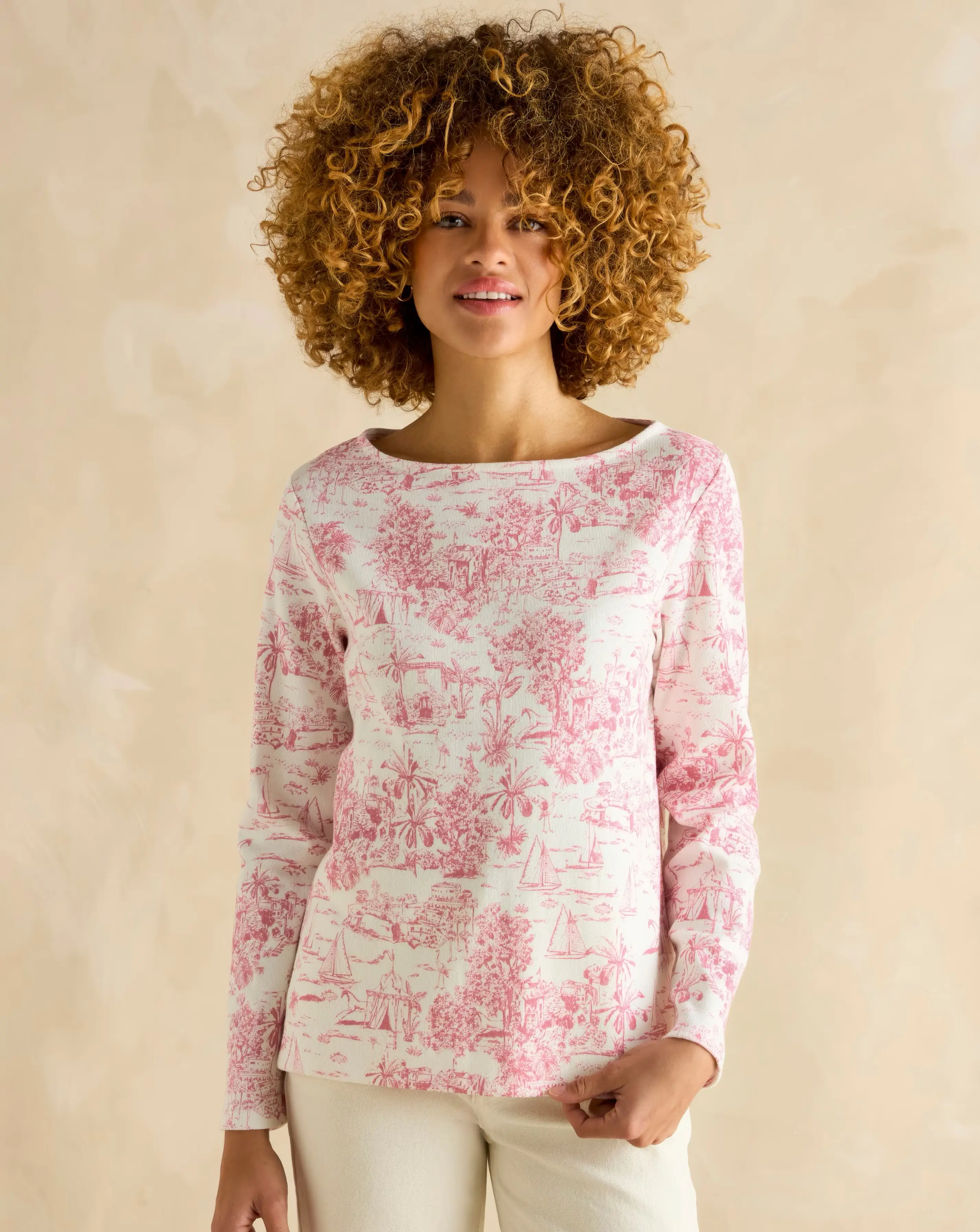 Joules Printed Harbour Top 1 Joules Printed Harbour Top