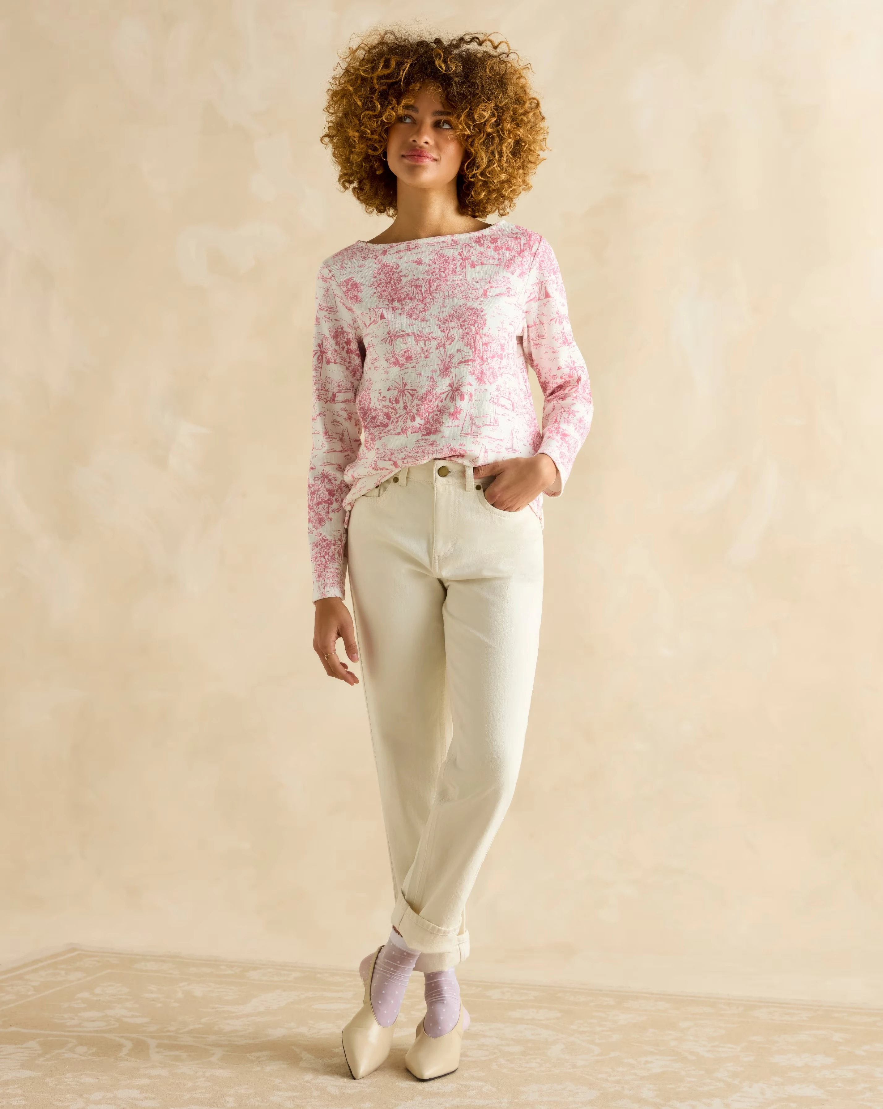 Joules Printed Harbour Top 2 Joules Printed Harbour Top