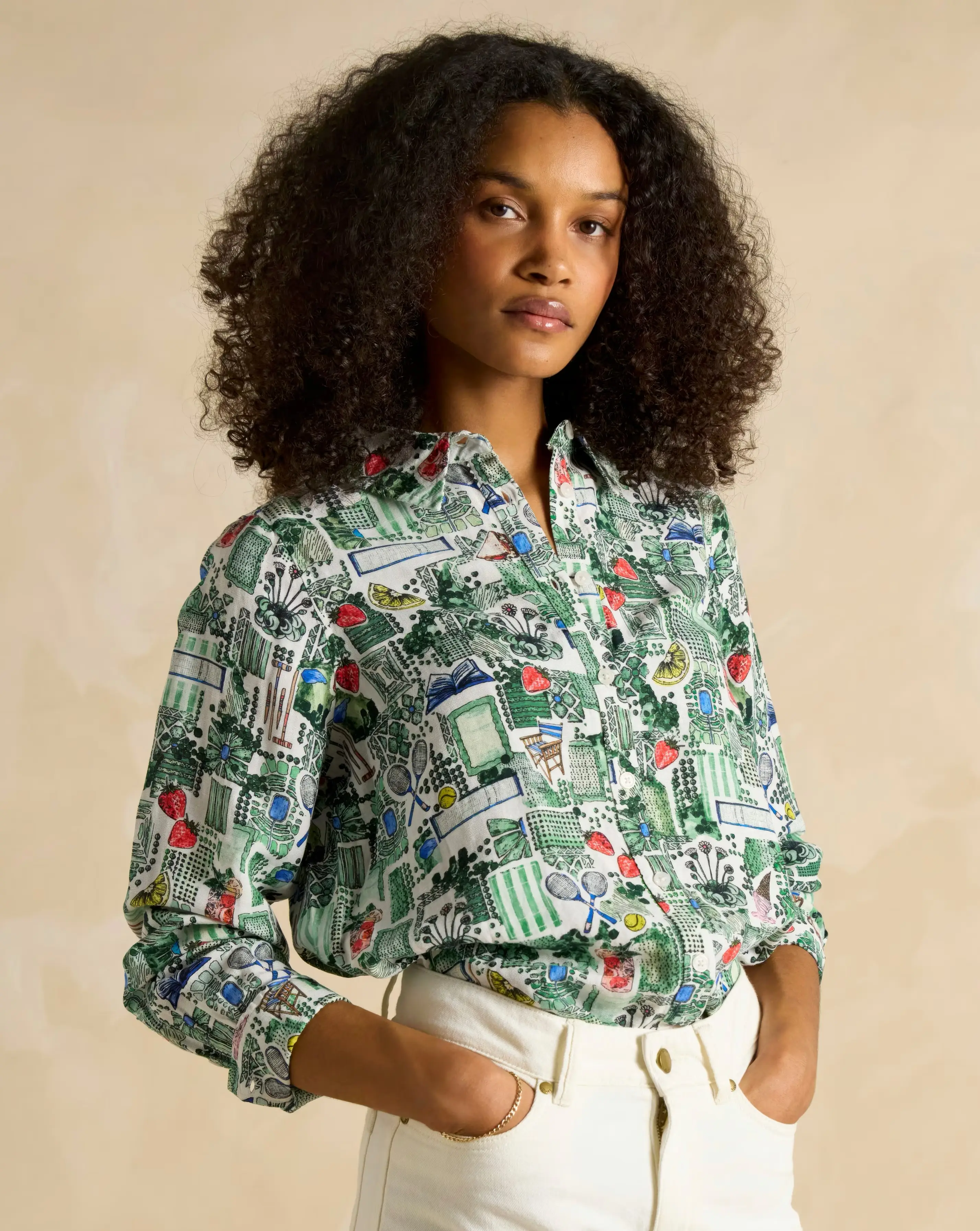 Joules Maeva Linen Shirt 1 Joules Maeva Linen Shirt