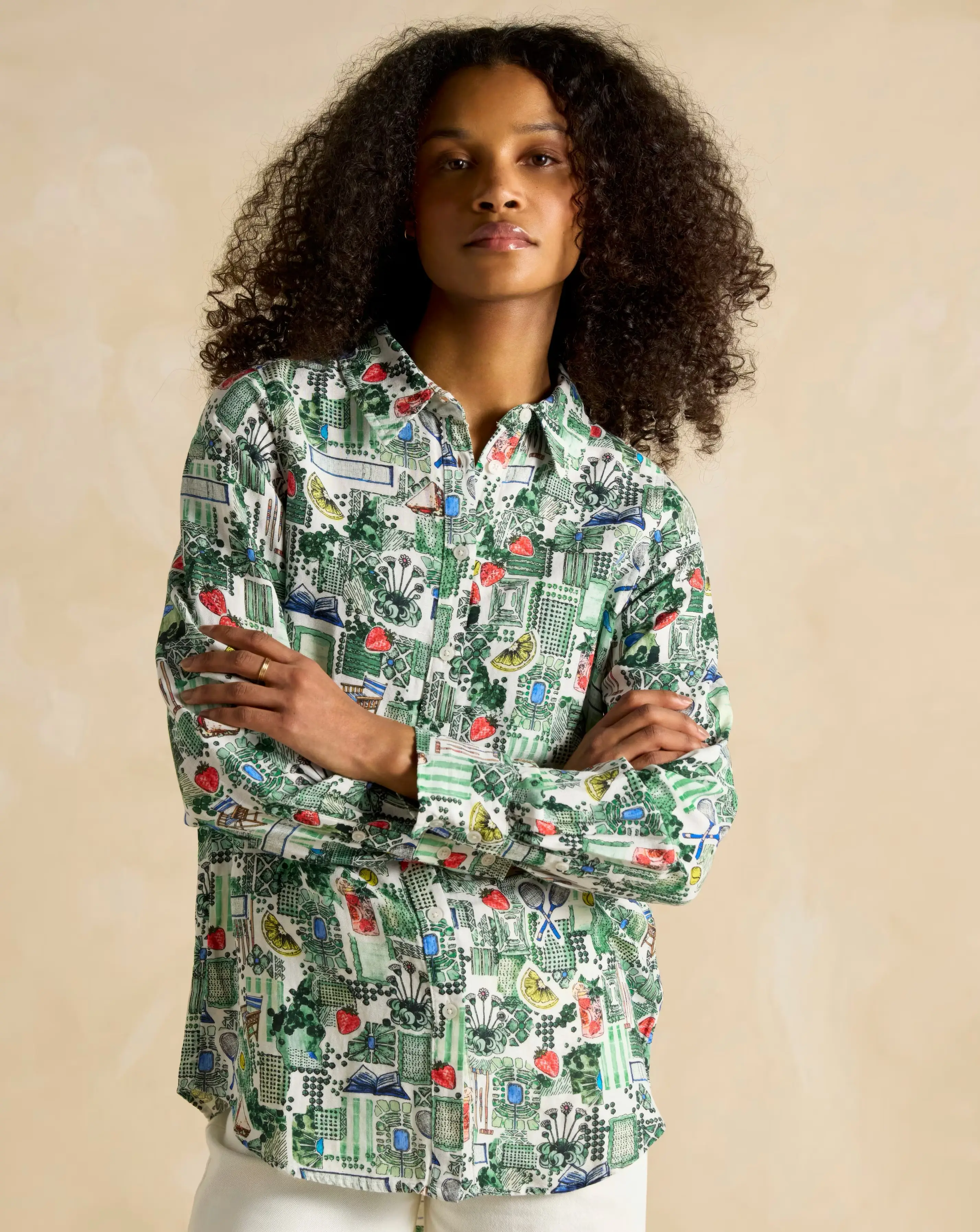 Joules Maeva Linen Shirt 2 Joules Maeva Linen Shirt