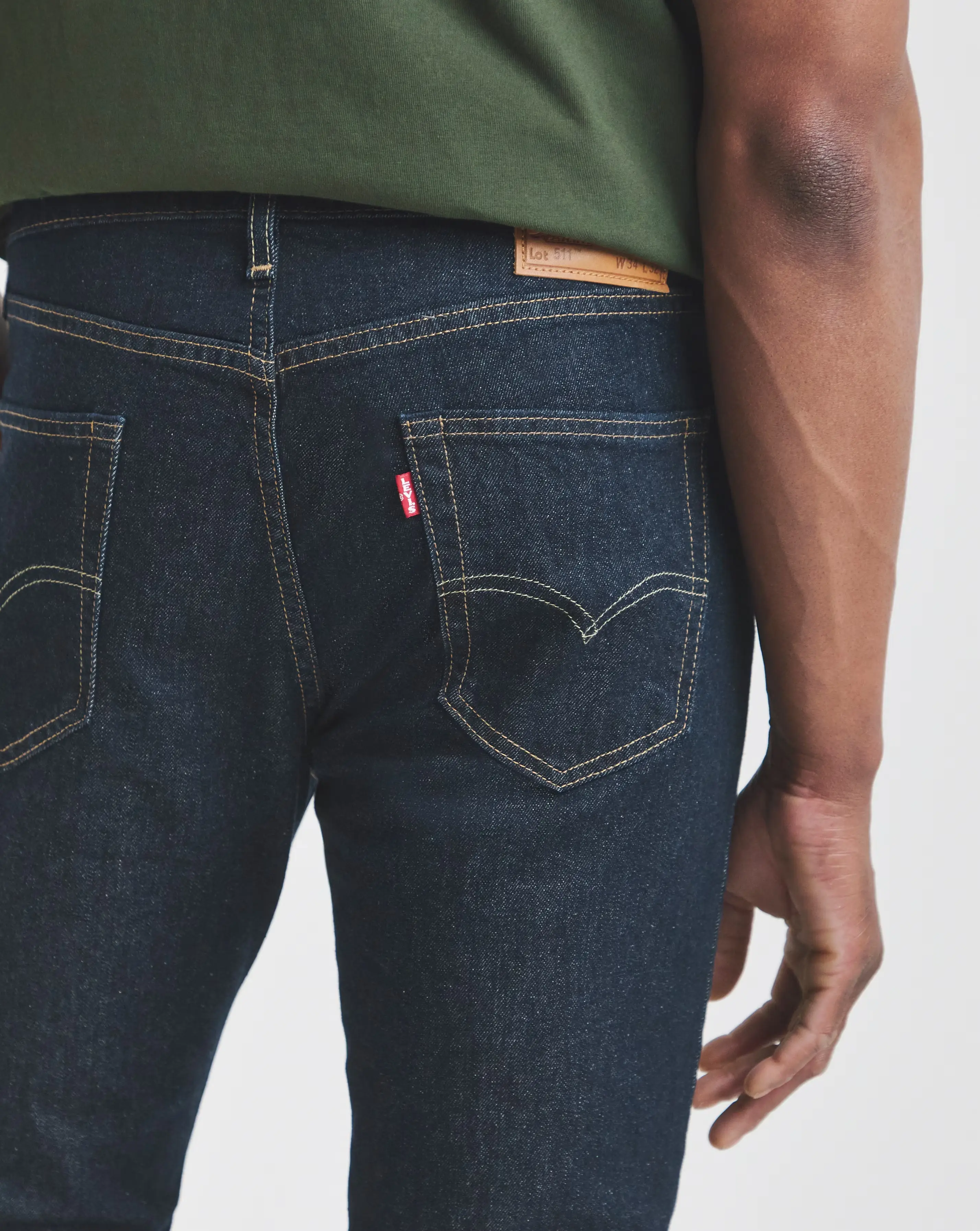 Levi's 511 Slim Fit Jean - Dark Indigo 4 Levi's 511 Slim Fit Jean - Dark Indigo