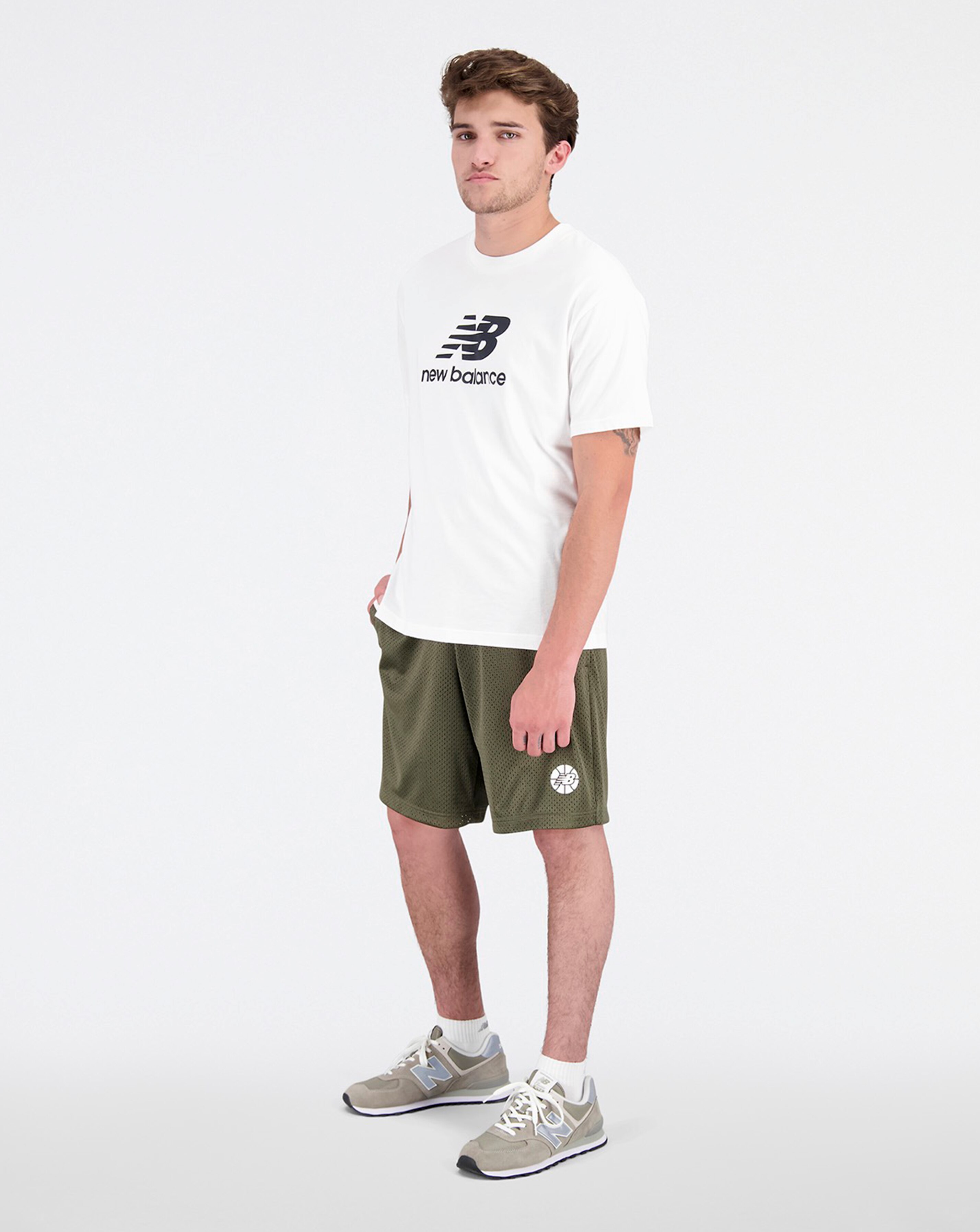 New Balance Hoops Essentials Shorts 4 New Balance Hoops Essentials Shorts