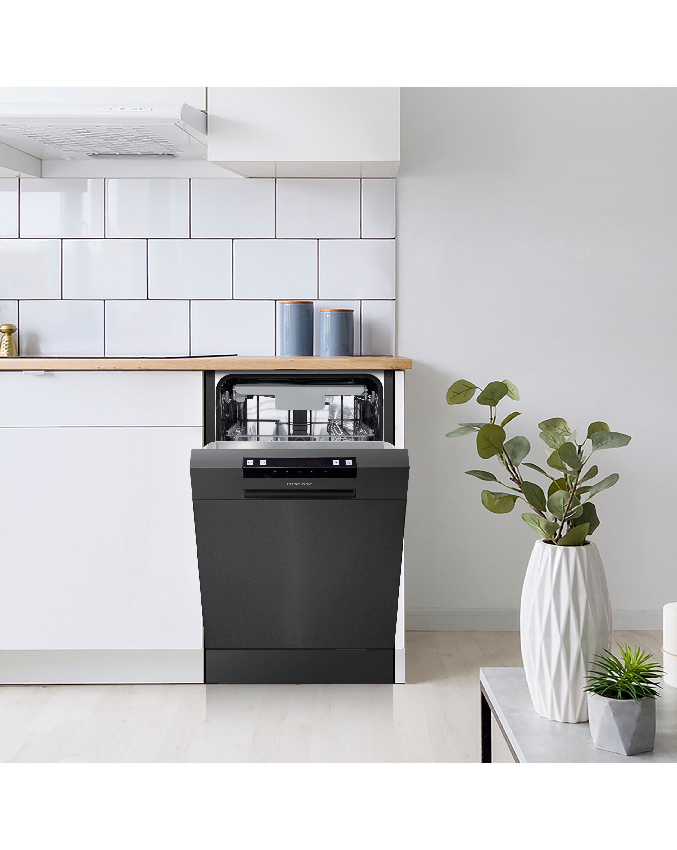 Hisense HS523E15BUK Slimline 10 Place Settings Dishwasher - Black 14 Hisense HS523E15BUK Slimline 10 Place Settings Dishwasher - Black
