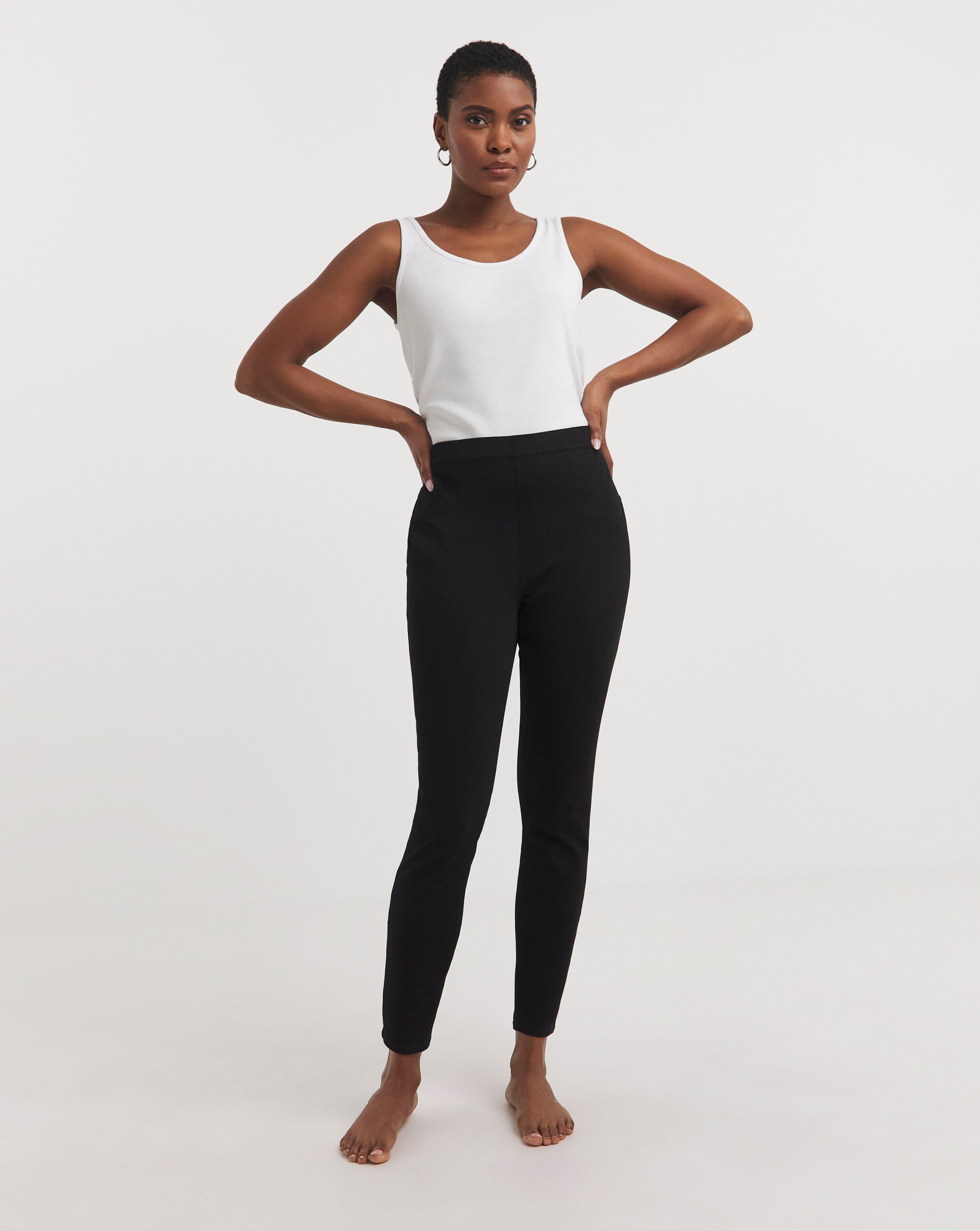 Spanx Medium Control Jean-ish Ankle Leggings 1 Spanx Medium Control Jean-ish Ankle Leggings