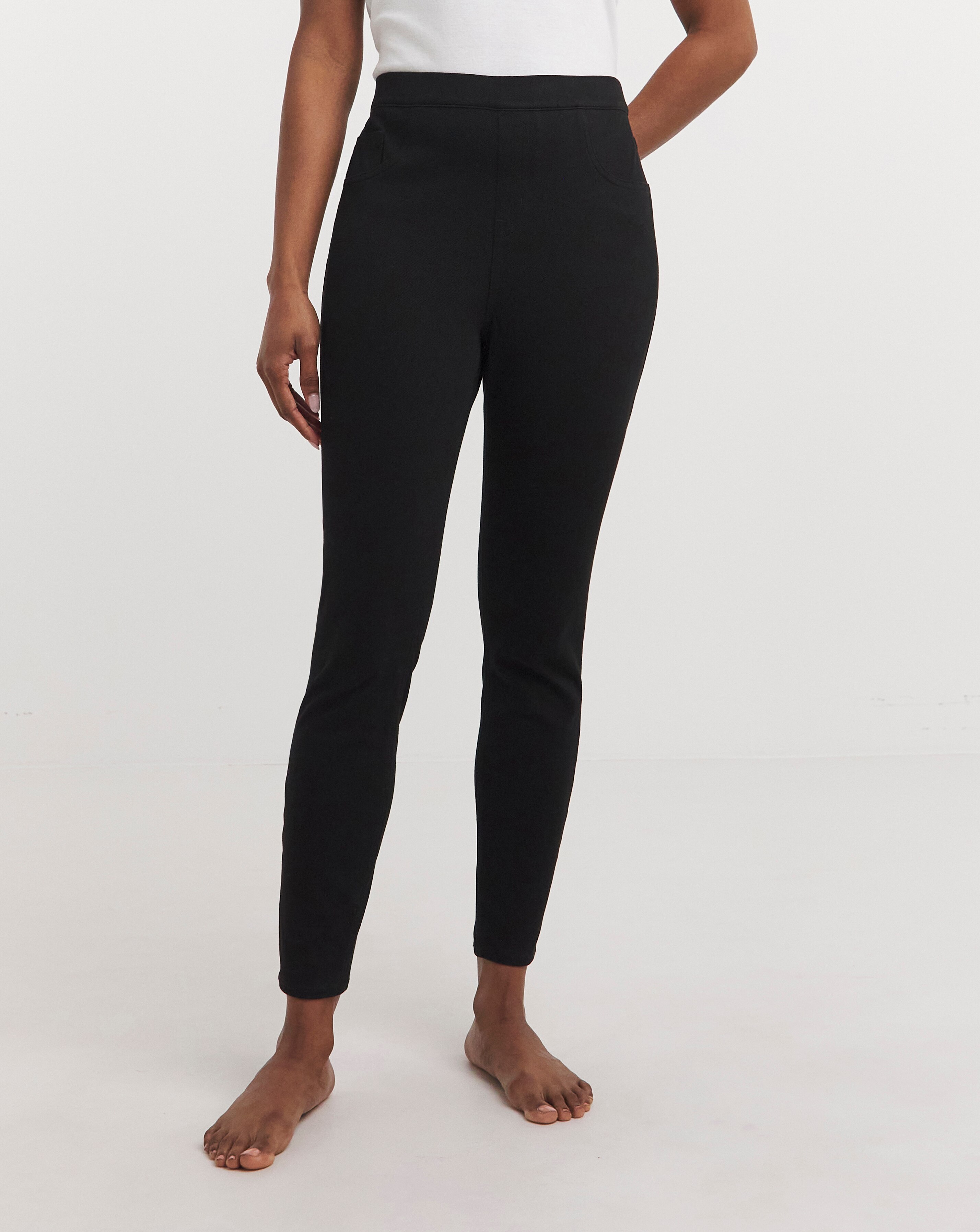 Spanx Medium Control Jean-ish Ankle Leggings 4 Spanx Medium Control Jean-ish Ankle Leggings