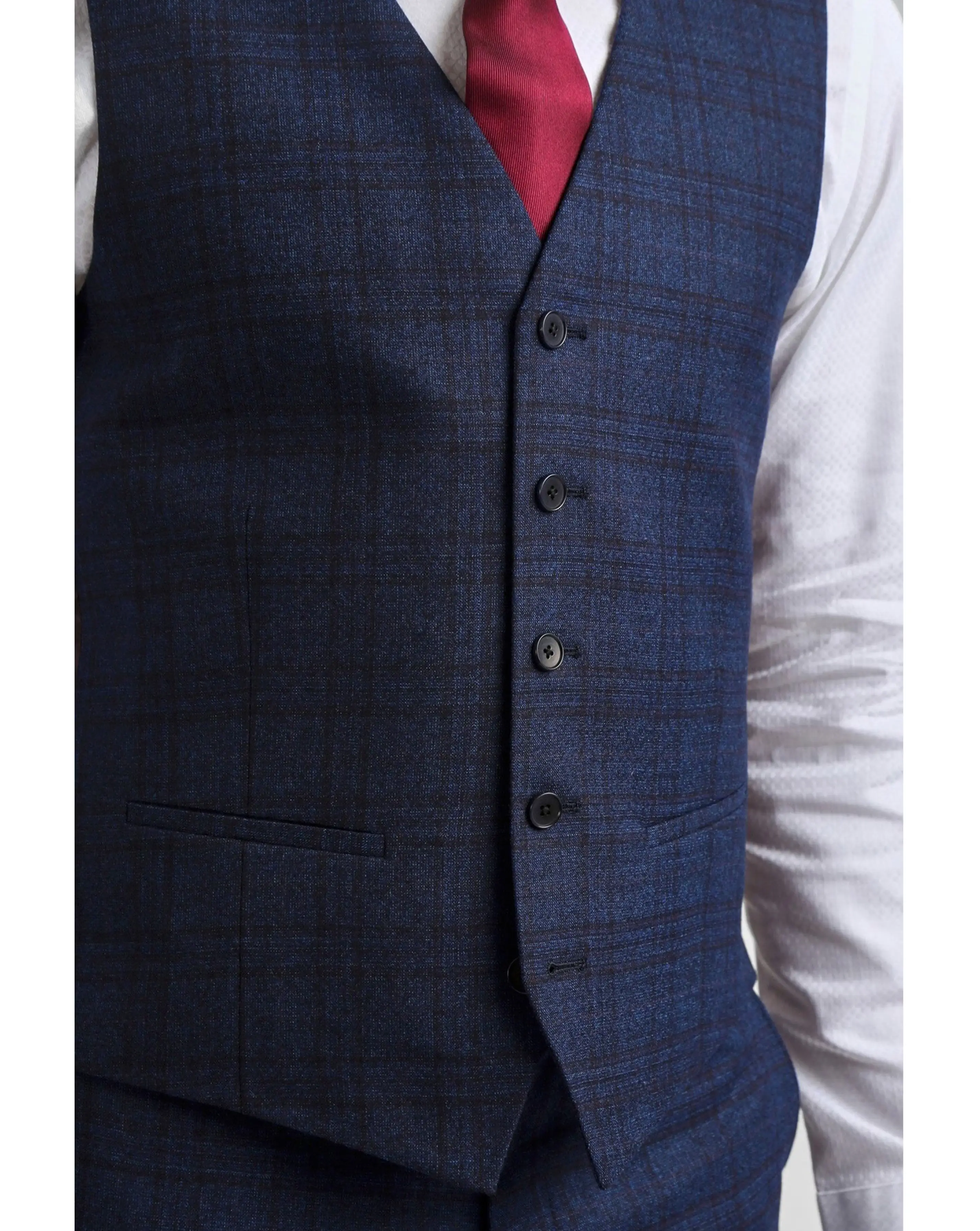 Ted Baker Slim Check Waistcoat 3 Ted Baker Slim Check Waistcoat
